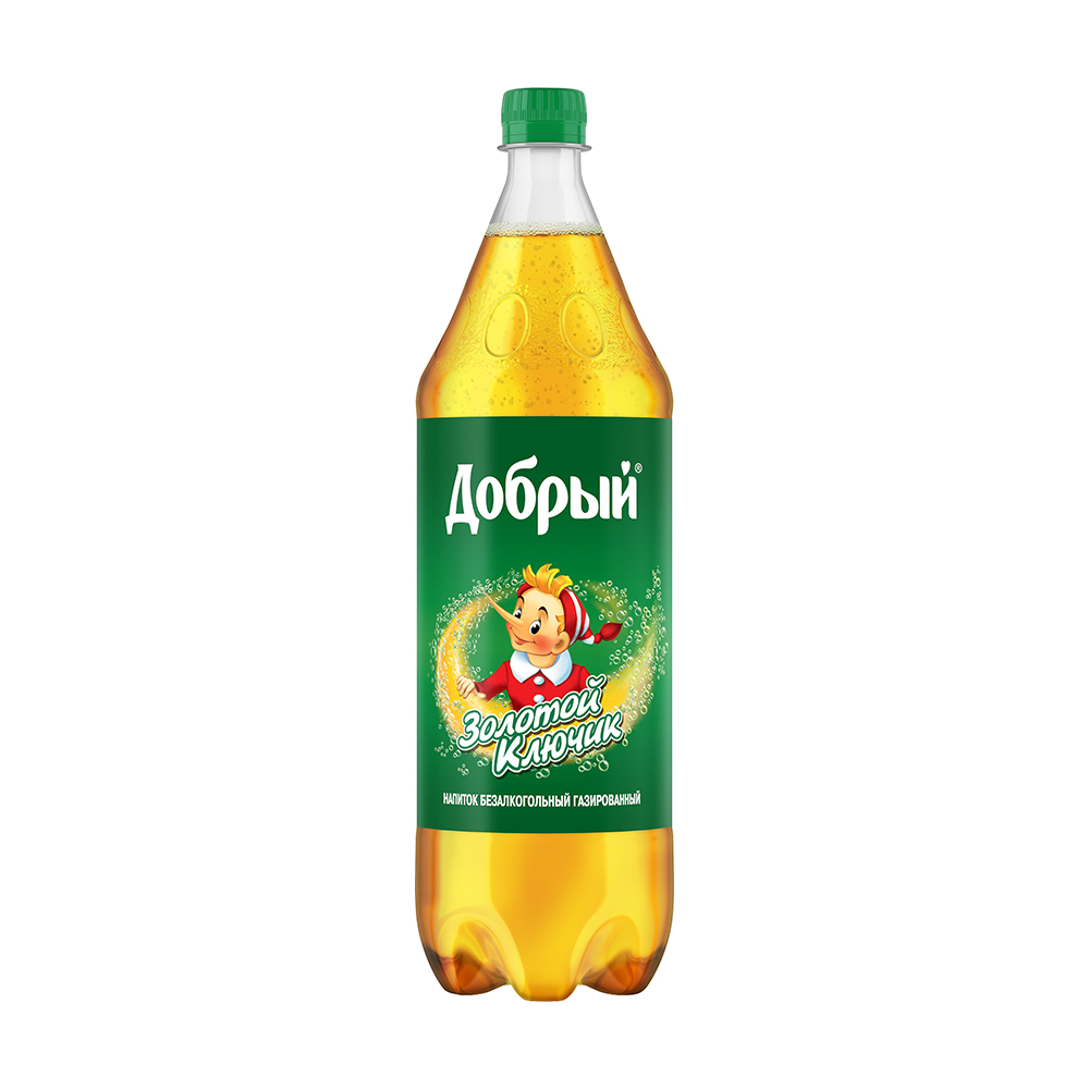 Напиток газированный "Золотой ключик", Добрый, 1,5 л - купить в ...