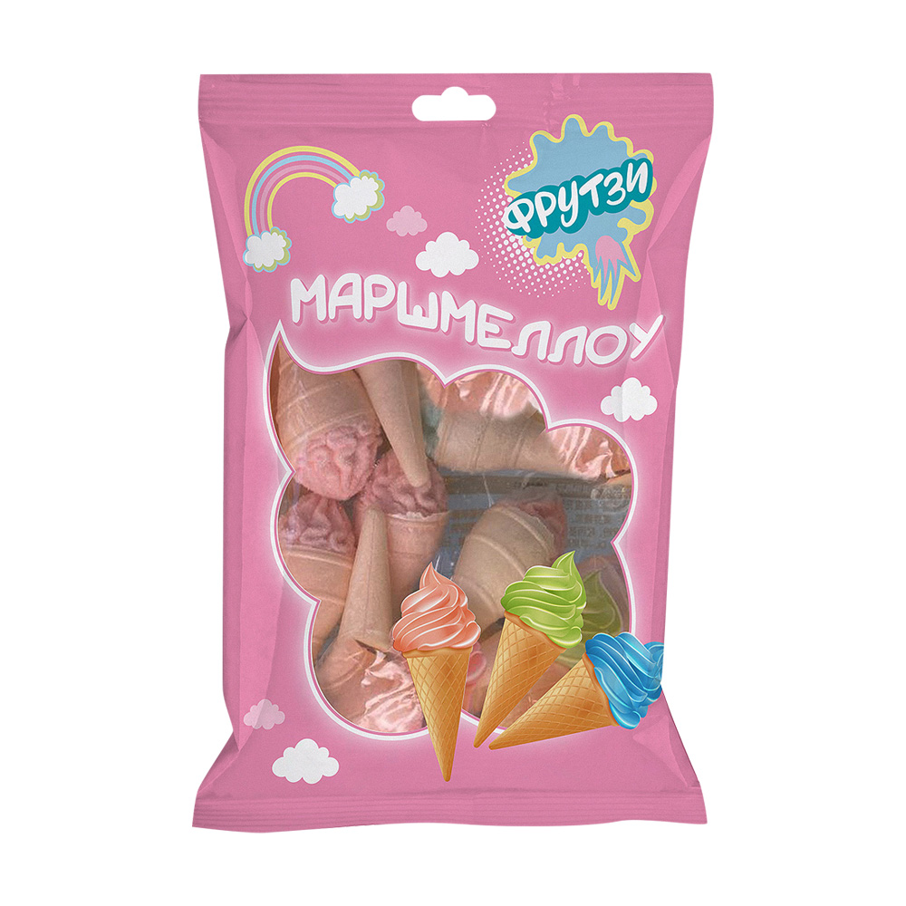 Зефир жевательный "Маршмеллоу", Фрутзи, 60 г - купить в интернет ...
