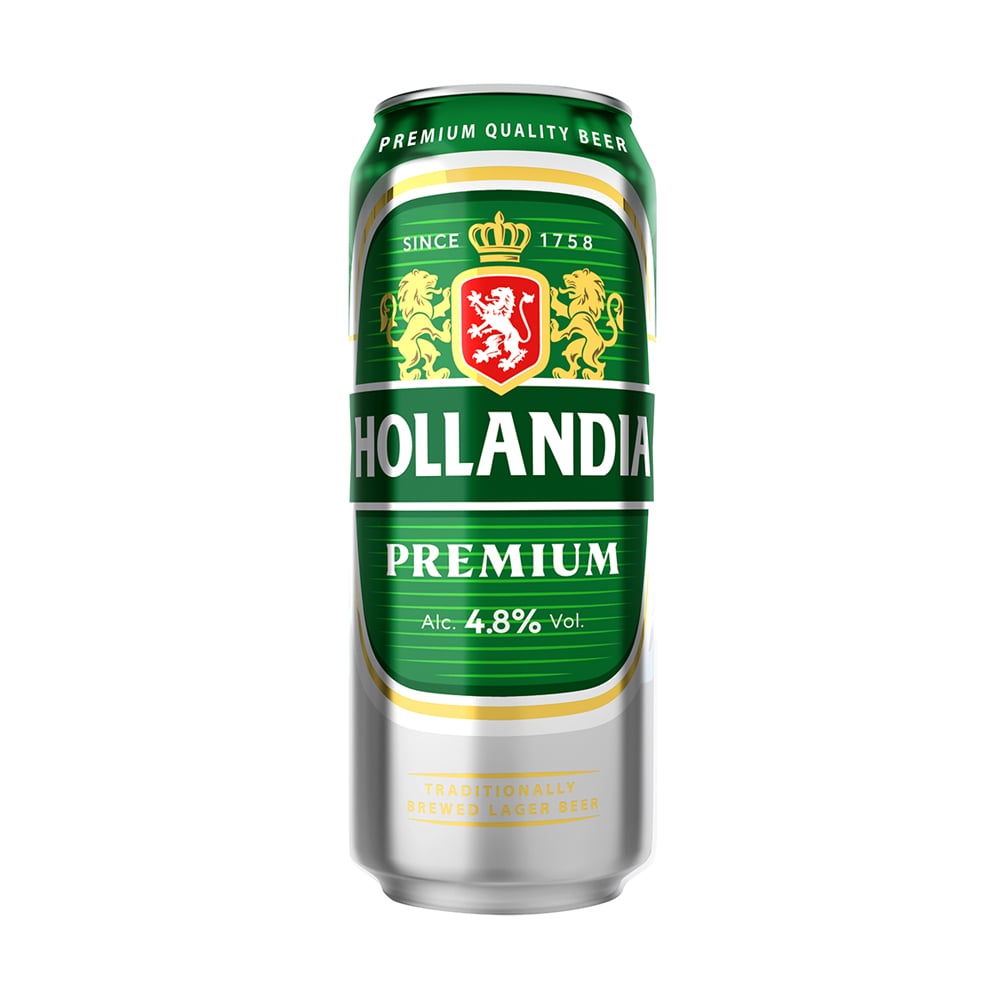 Пиво, Hollandia, 4,8%, 0,45 л - купить в интернет-магазине Fix Price в г.  Москва по цене 62 ₽