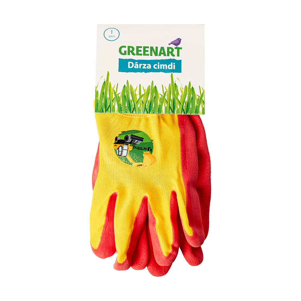 Перчатки садовые с латексным покрытием, GreenArt - купить в интернет ...