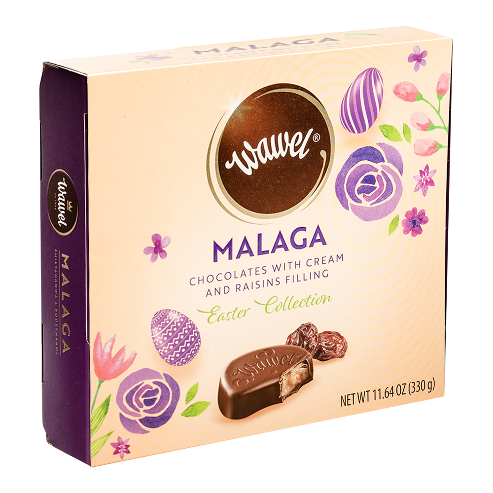 Шоколадные конфеты "Malaga", Wawel, 330 г - купить в интернет-магазине ...