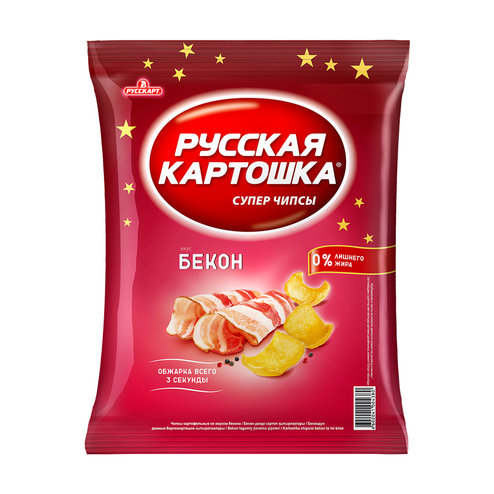 Чипсы, Русская картошка, 120 г, в ассортименте - купить в интернет ...