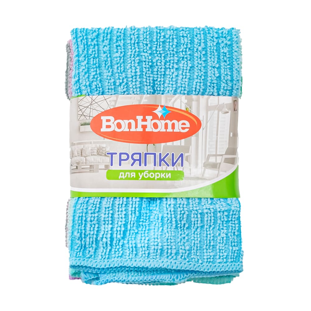 Тряпки для уборки, BonHome, 30х30 см, 4 шт. - купить в интернет ...
