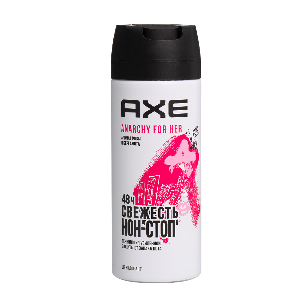 Женский дезодорант, AXE, с розой и бергамотом, 150 мл - купить в ...