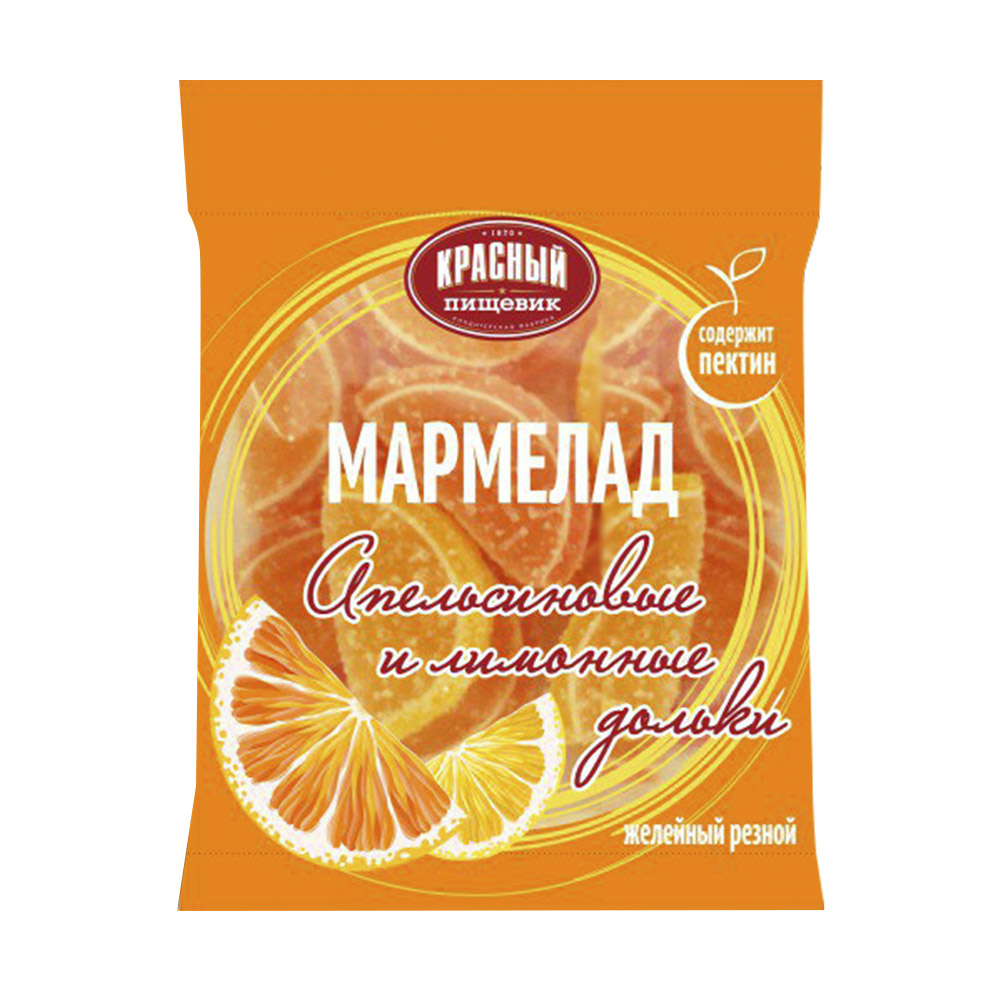 Мармелад "Дольки", 210 г, в ассортименте - купить в интернет-магазине ...