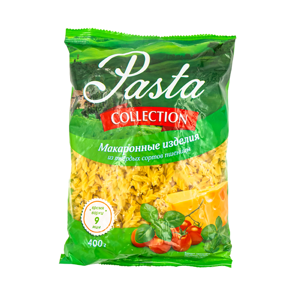 Макароны-спирали, Pasta Collection, 400 г - купить в интернет-магазине ...