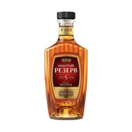 Коньяк пятилетний, Золотой резерв, 40%, 0,5 л
