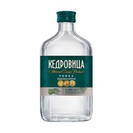 Водка "Кедровая мягкая", КЕДРОВИЦА, 38%, 0,25 л