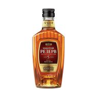 Коньяк пятилетний, Золотой резерв, 40%, 0,25 л