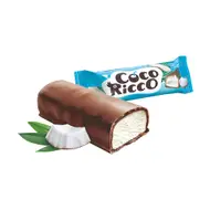 Мороженое батончик, Coco Ricco, с мякотью кокоса, 50 г