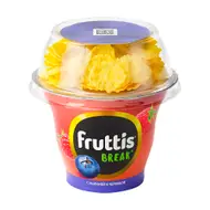 Йогуртный продукт "Fruttis Break", Ehrmann, малина/черника, 2,5%, 175 г