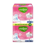Прокладки, Molped, ночные, 12 шт.