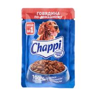 Корм "Говядина по-домашнему", Chappi, 85 г