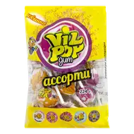Леденец карамельный на палочке "Vil Pop Gum", ассорти, 224 г