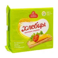 Хлебцы хрустящие с отрубями, Секрет здоровья,  130 г