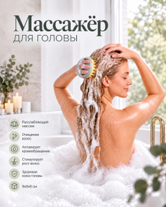 Массажёр для головы, Lovely, в ассортименте