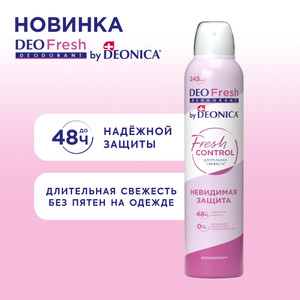Антипер-нт жен DEOFresh DEONICA 245млАсс