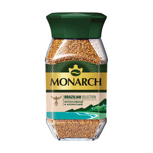 Кофе растворимый "Brazilian Selection", MONARCH, 180 г