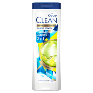 Шампунь Clean от Клиар 365/380мл Асс
