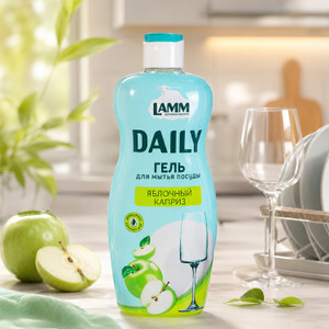 Ср-во д/посуды Lamm Daily 650мл асс