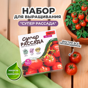 Набор д/выращ-я "Супер Рассада" АРГАНИК