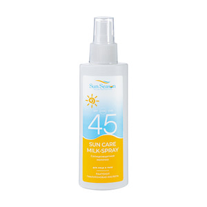 Солнцезащ.молочко SunSeason SPF 45 100мл