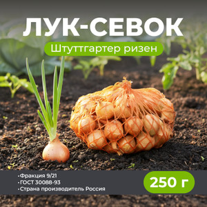 Лук-севок Штуттгартер ризен,250гр (9/21)