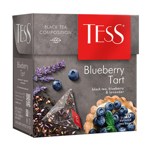 Чай чёрный "Blueberry Tart", TESS, 20 пирамидок, 36 г
