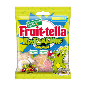 Мармелад жевательный "Крутой микс кислый", Fruittella, 70 г