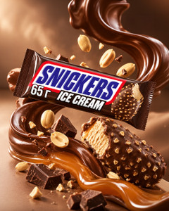 Мороженое эскимо, SNICKERS, 65 г