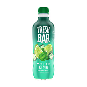 Напиток газированный "Mojito Lime", Fresh Bar, 0,48 л