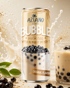 Чай с шариками из тапиоки, Bubble Tea, 250 мл, в ассортименте