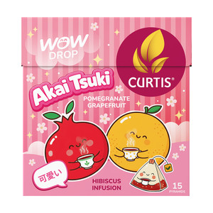 Чай "Wow Drop. Akai Tsuki", CURTIS, 15x1,5 г