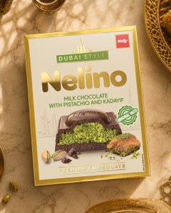 Piena šokolāde Nelino Premium Dubai, 62 g