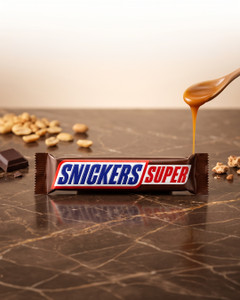 Шоколадный батончик "Super", Snickers, 80 г