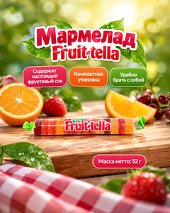 Мармелад, Fruittella, 52 г