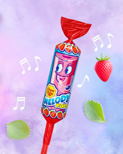 Chupa Chups Melody Pops Strwbry 15 Gms