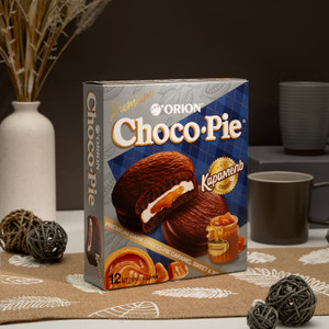 Cepumi Choco Pie ar karameļu pildījumu, 360 g