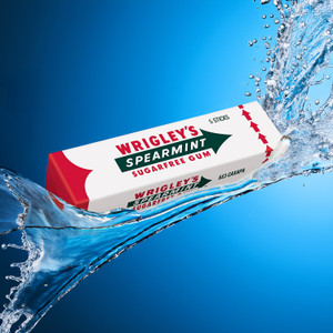 Жевательная резинка, Wrigley's Spearmint, в пластинках, 13 г