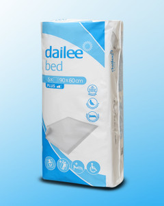 Пелёнки одноразовые, Dailee, 60x90 см, 5 шт.