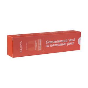 Зубная паста освежающая, SADOER, 120 г, в ассортименте