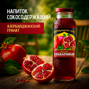 Напиток сокосодержащий, Азербайджанский гранат, 0,25 л