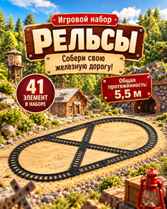Игровой набор "Рельсы", Play the Game
