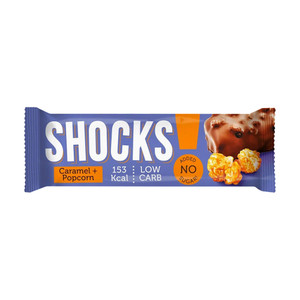 Батончик глазированный, SHOCKS!, 35 г, в ассортименте