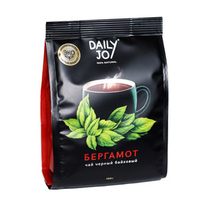Чай чёрный байховый, Daily Joy, "Бергамот", 100 г