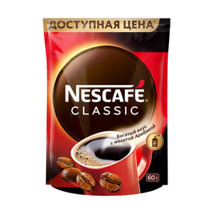 Кофе растворимый "CLASSIC", Nescafé, 60 г