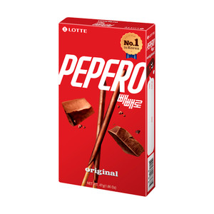 Соломка в шоколадной глазури, Pepero Original, 47 г,  в ассортименте