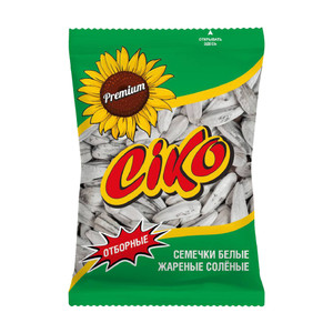Семечки белые, CIKO, жареные, солёные, 175 г