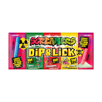 Конфеты с кислым порошком Screamers Dip&Lick, 40 г - купить в