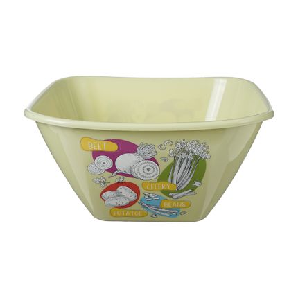 Миска квадратная, 2 л, в ассортименте